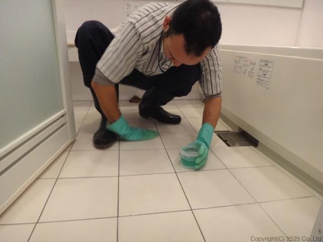 午後はお風呂掃除