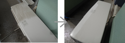 エアコン室外機クリーニング１