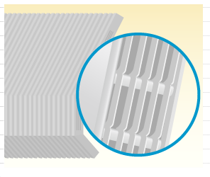 エアコンのアルミフィン「熱交換器」