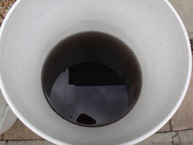 エアコン、洗浄で、今回の汚水