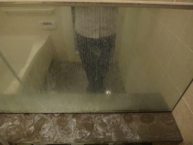 お風呂クリーニング、鏡