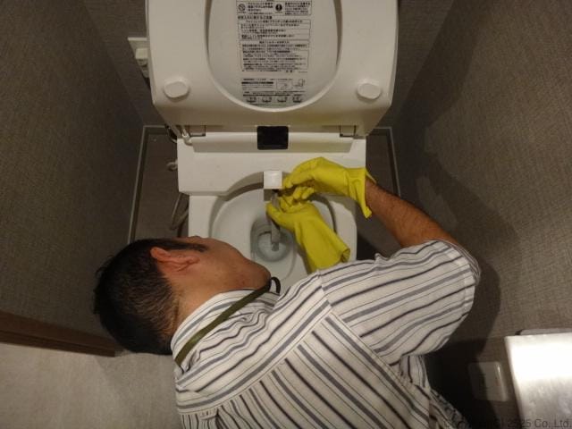 ウシュレットお手入れ