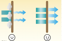 エアコン「アルミフィン」部分の細かい一枚一枚