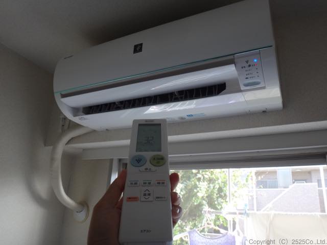 AY-D22EX作業の最後に動作確認